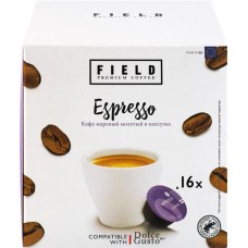 Кофе в капсулах FIELD FDG Espresso, 16кап в магазинах Лента Кофе в капсулах FIELD FDG Espresso, 16кап в магазинах Лента
