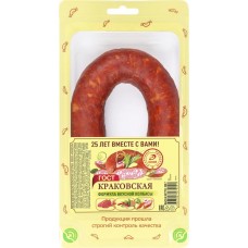 Колбаса полукопченая ИНЕЙ Краковская ГОСТ, 300г в магазинах Лента