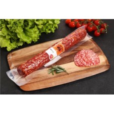 Колбаса сырокопченая свиная МК МАЛАХОВСКИЙ ГОСТ, категория Б, весовая в магазинах Лента