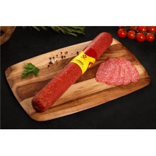 Колбаса сырокопченая ОСТАНКИНО Салями мелкозернистая, весовая в магазинах Лента