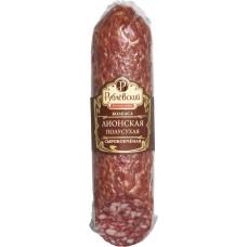 Колбаса сырокопченая РУБЛЕВСКИЕ КОЛБАСЫ Лионская полусухая, 270г в магазинах Лента