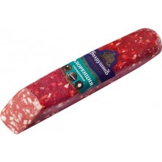 Колбаса сырокопченая БАХРУШИНЪ Флоренция, весовая в магазинах Лента