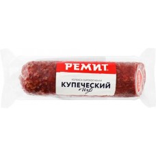 Колбаса сырокопченая РЕМИТ Купеческий пир, 215г в магазинах Лента