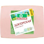 Колбаса вареная ВЕЛКОМ Докторская кусок, 500г