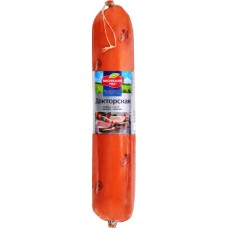 Колбаса вареная МЯСНИЦКИЙ РЯД Докторская, категория А, весовая в магазинах Лента