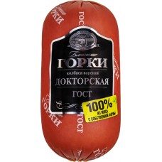 Колбаса вареная БЛИЖНИЕ ГОРКИ Докторская ГОСТ, 450г в магазинах Лента