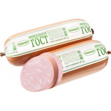 Колбаса вареная ВЛМК Любительская, категория А, ГОСТ, весовая в магазинах Лента