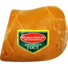 Колбаса вареная ВЛМК Докторская, категория А, ГОСТ, весовая в магазинах Лента