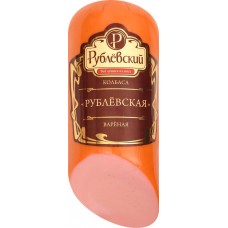 Колбаса вареная РУБЛЁВСКИЙ категория А, 400г в магазинах Лента