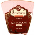 Колбаса вареная РУБЛЁВСКИЙ Докторская, 400г