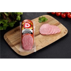 Колбаса копчено-вареная ДЫМОВ Сервелат Швейцарский, 330г в магазинах Лента