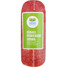 Колбаса копчено-вареная ОКРАИНА Кремлевская, весовая в магазинах Лента