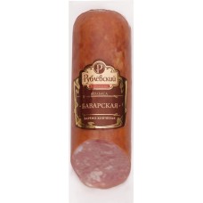 Колбаса копчено-вареная РУБЛЁВСКИЙ Баварская, 300г в магазинах Лента