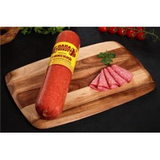 Колбаса копчено-вареная ПАПА МОЖЕТ Сервелат Финский, 840г в магазинах Лента