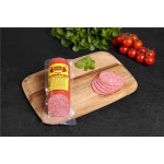 Колбаса копчено-вареная ПАПА МОЖЕТ Сервелат Копченый на буке, 350г