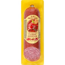 Колбаса копчено-вареная ИНЕЙ Салями Финская, 300г в магазинах Лента