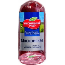 Колбаса копчено-вареная МЯСНИЦКИЙ РЯД Московская, 250г в магазинах Лента