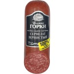 Колбаса копчено-вареная БЛИЖНИЕ ГОРКИ Сервелат Зернистый, 330г