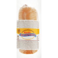 Продукт плавленый копченый ЯНТАРНЫЙ КРАЙ Колбасный с сыром 45%, с змж, весовой в магазинах Лента