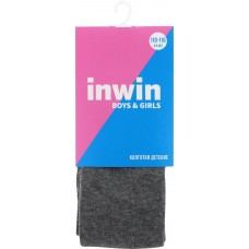 Колготки детские INWIN р. 110–116, цвет темно-серый меланж, Арт. К200М в магазинах Лента
