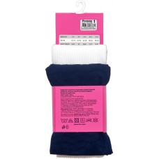 Колготки детские INWIN 80 den белые, синие, жаккард, 2шт в магазинах Лента