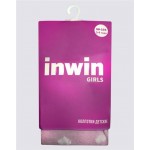 Колготки детские INWIN р. 86–140, розовые с сердечками, Арт. КINWINСР