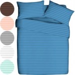Комплект постельного белья 1,5-спальный ОТК Stripe, наволочки 70х70см пододеяльник на молнии, полисатин