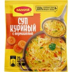 Суп быстрого приготовления MAGGI На первое Куриный с вермишелью, 50г Суп быстрого приготовления MAGGI На первое Куриный с вермишелью, 50г