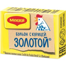 Бульон MAGGI Золотой с курицей в кубиках, 432г в магазинах Лента