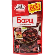 Смесь для супа ТРАПЕЗА На первое Борщ, 80г в магазинах Лента