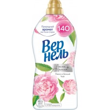 Кондиционер для белья ВЕРНЕЛЬ Ароматерапия+ Пион и белый чай, 1.74л в магазинах Лента