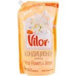 Кондиционер для белья VILOR Миндаль и белые цветы, 1л Кондиционер для белья VILOR Миндаль и белые цветы, 1л
