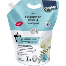 Кондиционер для белья QUALITA Morning freshness, 3л в магазинах Лента