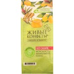 Мармелад ЛАКОМСТВА ДЛЯ ЗДОРОВЬЯ Живые конфеты, Имбирь и лимон, 170г