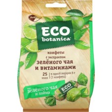 Конфеты ECO-BOTANICA Желейные с экстрактом зеленого чая и витаминами, 200г в магазинах Лента