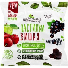 Пастилки ПРАВИЛЬНЫЕ СЛАДОСТИ Вишня и смородина, 70г в магазинах Лента