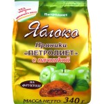 Пряники ПЕТРОДИЕТ с начинкой яблоко, на фруктозе, 340г