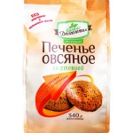 Печенье овсяное БАЛАНС ДОЛГОЛЕТИЯ с витаминно-минеральным комплексом, на стевии, 340г