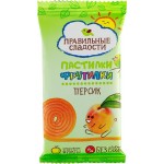 Пастилки ПРАВИЛЬНЫЕ СЛАДОСТИ Фрутилки Персик, 15г