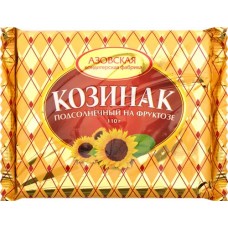 Козинак подсолнечный АЗОВСКАЯ КФ на фруктозе, 110г в магазинах Лента