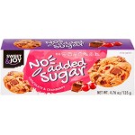 Печенье сдобное SWEET&JOY с шоколадом и клюквой, без сахара, 135г