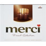 Конфеты MERCI Finest selection Ассорти из горького шоколада, 250г