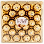 Конфеты FERRERO ROCHER из молочного шоколада с кремовой начинкой, 300г