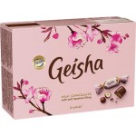 Конфеты FAZER Geisha из молочного шоколада с начинкой из тертого ореха, 150 г