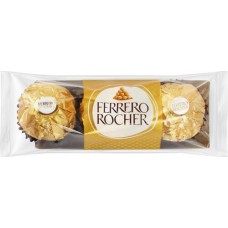 Конфеты FERRERO ROCHER из молочного шоколада с кремовой начинкой, 38г в магазинах Лента