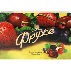 Конфеты ФРУЖЕ Фружеле Ягоды в шоколаде, 110г в магазинах Лента