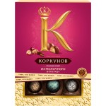 Конфеты А.КОРКУНОВ Ассорти из молочного шоколада, 110г