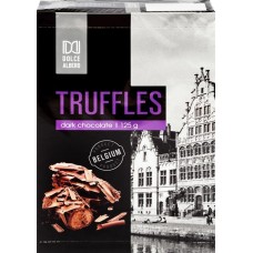 Конфеты шоколадные DOLCE ALBERO Трюфели темные с шоколадной обсыпкой и шоколадной стружкой, 125г в магазинах Лента