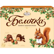 Набор конфет Ф.КРУПСКОЙ Белочка с цельным фундуком, 160г в магазинах Лента
