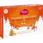 Конфеты шоколадные РОССИЯ ЩЕДРАЯ ДУША Родные Просторы с вафельной крошкой, 180г